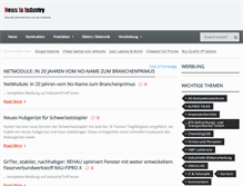 Tablet Screenshot of news-in-industry.de